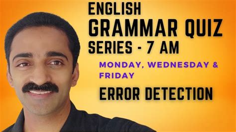 English Grammar Quiz Series Questions And Answers English Practice
