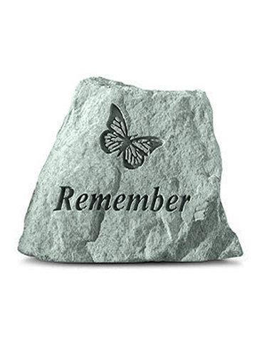 Outdoor Butterfly Stonewall Plaque Kayberry Remember Mini