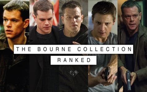 Bourne Movie Collection Ranked The Film Magazine