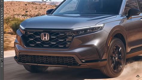 All New 2023 Honda Cr V Is Treated As A Mere Facelift Gets Rugged Cgi