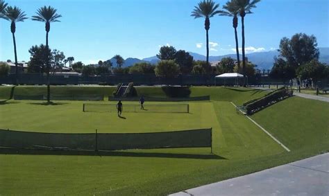 Set in palm springs, 2 km from palm springs convention center, palm springs tennis club, a vri resort offers accommodation with a restaurant, free private. Grass tennis courts at JW Marriott, palm springs | Tennis ...
