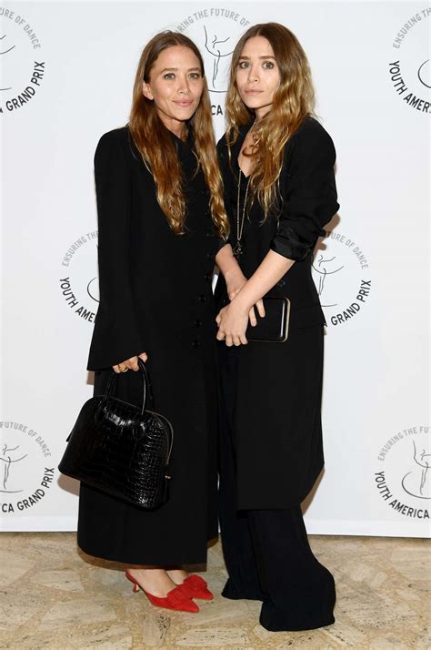Mary Kate And Ashley Olsen Coordinate In Chic Black Looks At The 2019