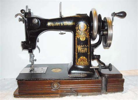 Wheeler And Wilson D9 Sewing Machine Singer Sewing Machine Vintage Sewing
