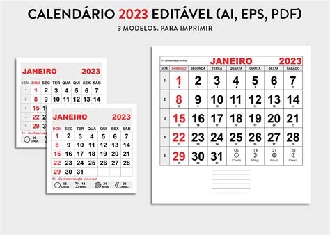Calendario 2023 Pdf Para Imprimir Brasil Philodendron Propagation