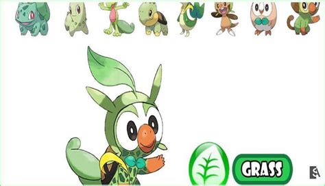 All Grass Type Pokémon Starters Fusion Gen 1 To Gen 8 Pokemon Fusion Art Type Pokemon