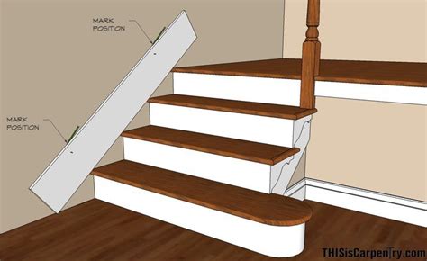 How To Install Baseboard On Stairs Stairs Trim Baseboard Styles How