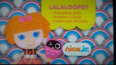 Nick Jr Lalaloopsy Curriculum Board Youtube