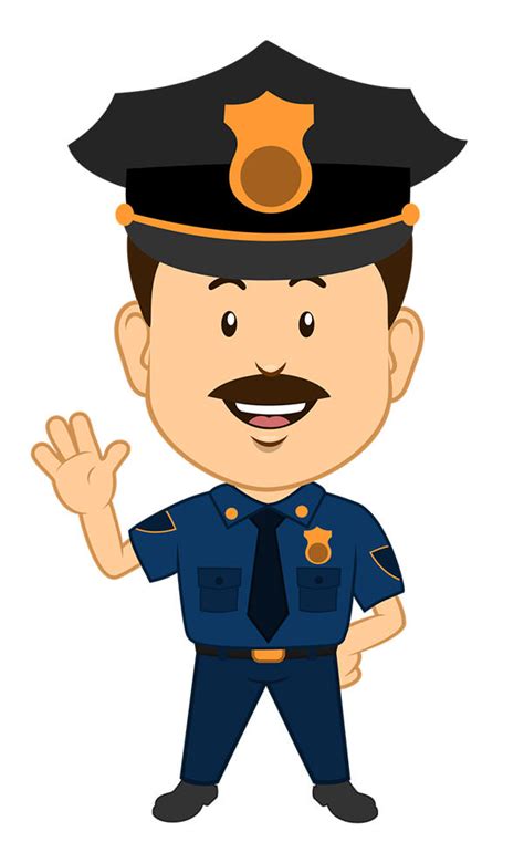 Free 10 Vector Police Cartoon Clipart