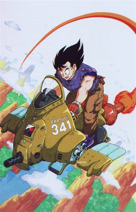 80s And 90s Dragon Ball Art — Jinzuhikari Rare Vintage Goku Artwork By