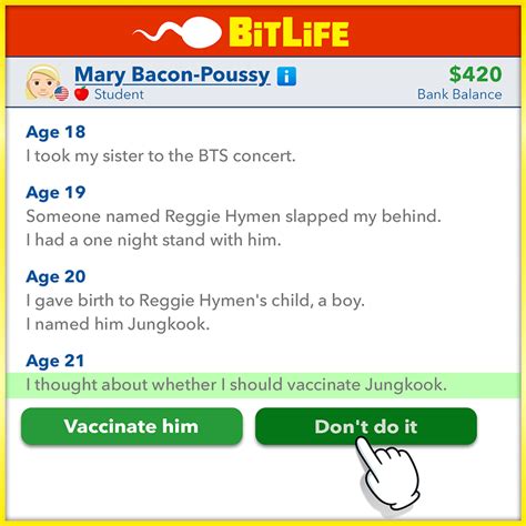 My end was not majestic, my beginning was not beautiful, but i will make damn sure that i rise once more. What a happy ending... : BitLifeApp
