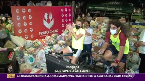 Ultramaratonista Ajuda Campanha Prato Cheio Arrecadar 4 Mil Cestas Básicas Piauí Ge