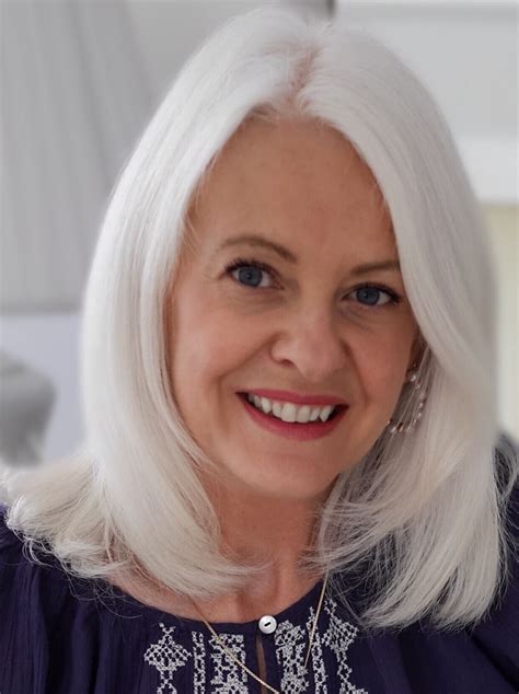 No More Fighting Roots Leaving Hair Natural Silver White Over 50