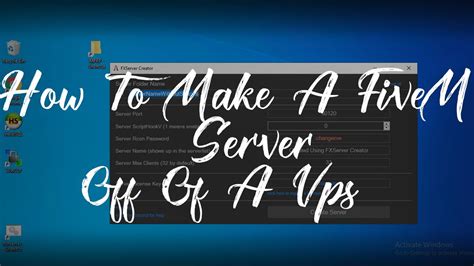 How To Create A Fivem Server Using A Vps Youtube
