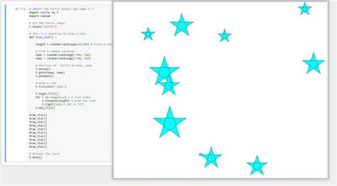 Python Drawing Stars Coding Classes For Kids Coding For Kids