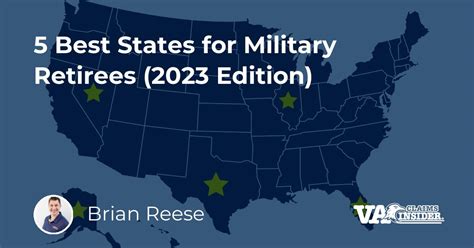 5 Best States For Military Retirees 2023 Edition