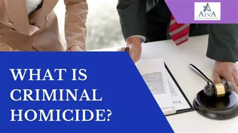 Ppt What Is Criminal Homicide Powerpoint Presentation Free Download