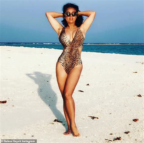Salma Hayek Craves Some Beach Glam As She Shares Sultry Throwback In