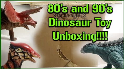 Unboxing Dinosaur Toys From The 80s And 90s Youtube