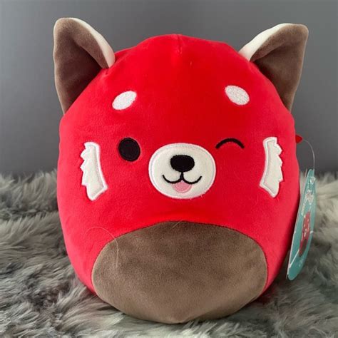 Kellytoy Toys Nwt 7 Cici The Red Panda Squishmallows Poshmark