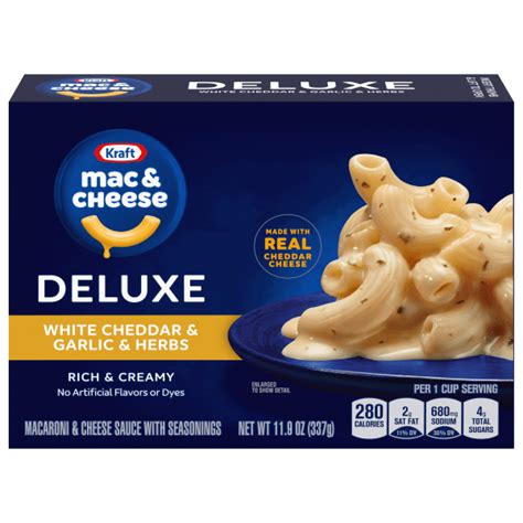 White Cheddar Garlic Herbs Macaroni Cheese Dinner Products