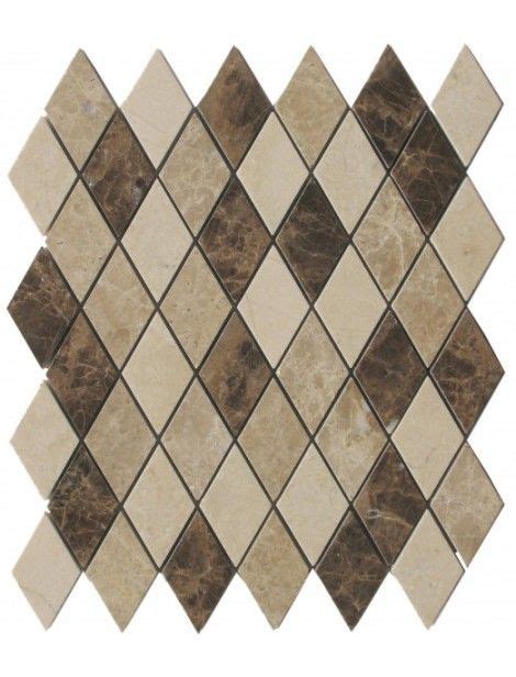 Morocco Blend Harlequin Pattern Polished Mosaic Tile By Soci Mosaic