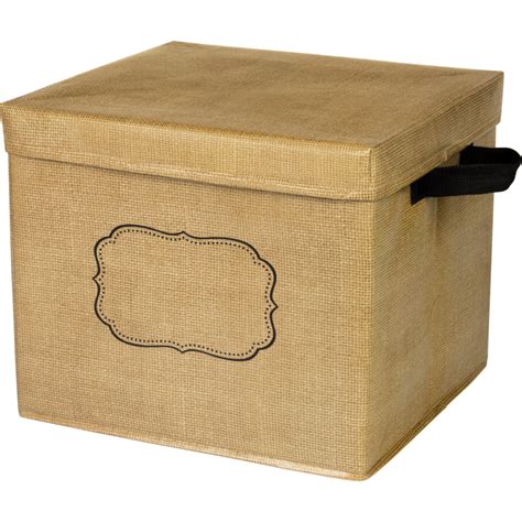 Burlap Storage Box - TCR20834 | Teacher Created Resources