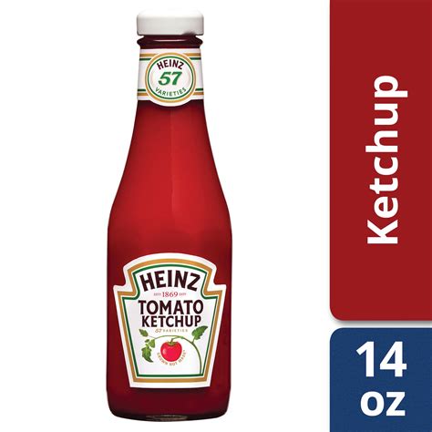 Heinz Tomato Ketchup 14 Oz Bottle