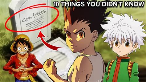 10 Things You Didnt Know About Gon Freecss Hunter X Hunter Youtube