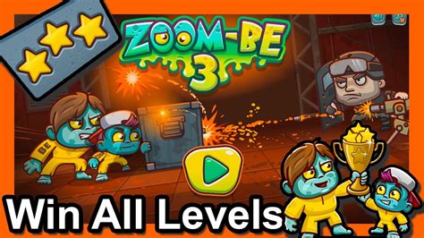 Zoom Be 3 All Levels 3 Stars Gameplay Youtube