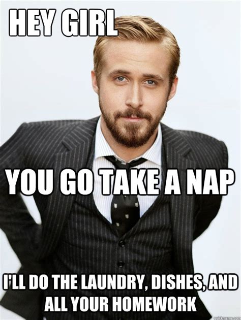 Ryan Gosling Nursing Meme