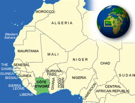 Cote d'Ivoire Facts, Culture, Recipes, Language, Government, Eating, Geography, Maps, History ...