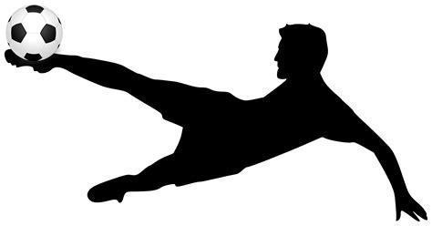 Girl Playing Soccer Silhouette At Getdrawings Free Download