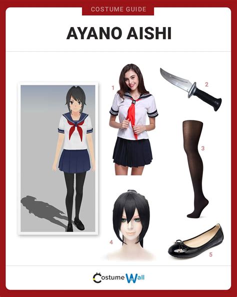 Ayano Aishi Yandere Chan Yandere Simulator Cosplay Default Uniform