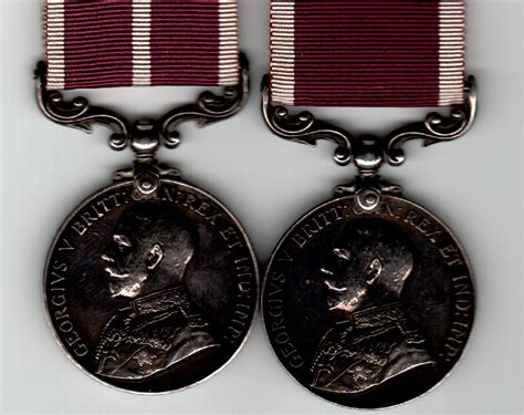 Army Meritorious Service Medal George V Issue Military Bust 1087 S