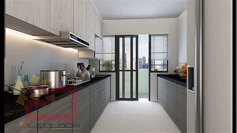 Hdb kitchen cabinet design singapore - YouTube