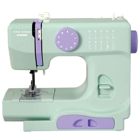 Janome Mystical Mint Basic Easy To Use 10 Stitch Portable Compact