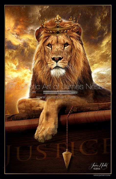 Lion Collection — Prophetic Art Of James Nesbit