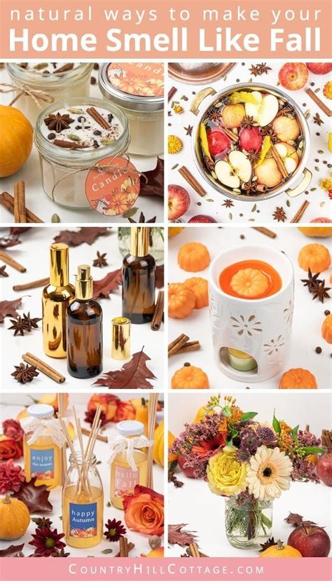 How To Make Your House Smell Like Fall Naturally Autumn Air Fresheners