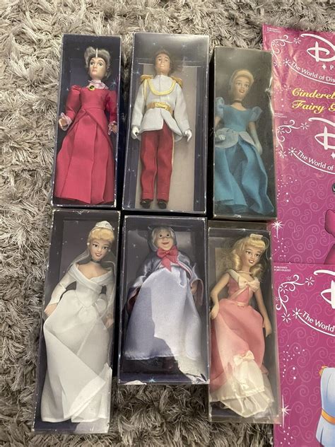 Deagostini Disney Porcelain Doll Cinderella Prince Stepmother Ebay