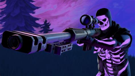 The Most Cracked Purple Skull Trooper Fortnite Montage Youtube