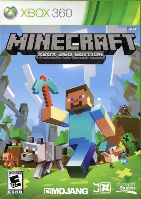 Minecraft Xbox 360 Edition Box Covers Mobygames