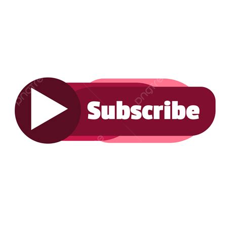 Subscribe Button Sub Subscribe Youtube Subscribe Png And Vector With