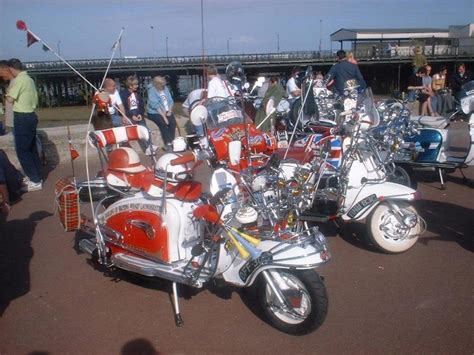 Mod Scooters 60s Style Classic Vespa And Lambretta Scooters Mod