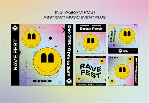 Free Psd Music Festival Instagram Posts