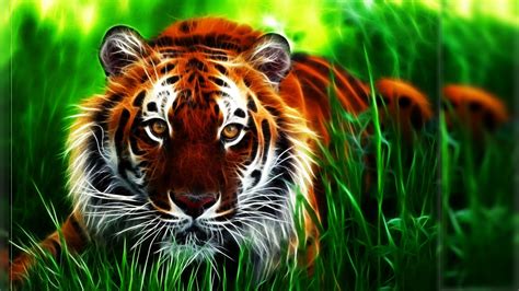 46 Cool 3d Desktop Wallpaper Tiger On Wallpapersafari