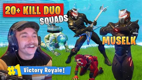 Carrying Muselk In Squad Games As Duos Fortnite Battle Royale Youtube