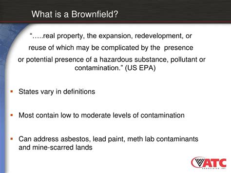Ppt Brownfields How To Identify Inventory And Prioritize
