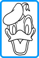 He typically wears a sailor suit with a cap and a these will serve as the guidelines for your drawing. Donald Duck Line Drawing - ClipArt Best