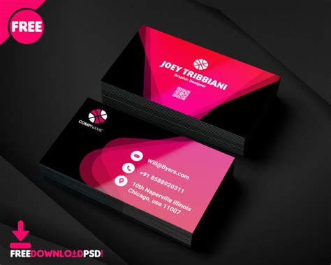 Graphic Designer Business Card Psd