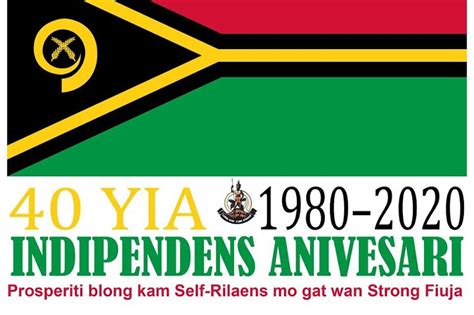 Happy Vanuatu Turns 40 Courted By Big Nations All About Vanuatu